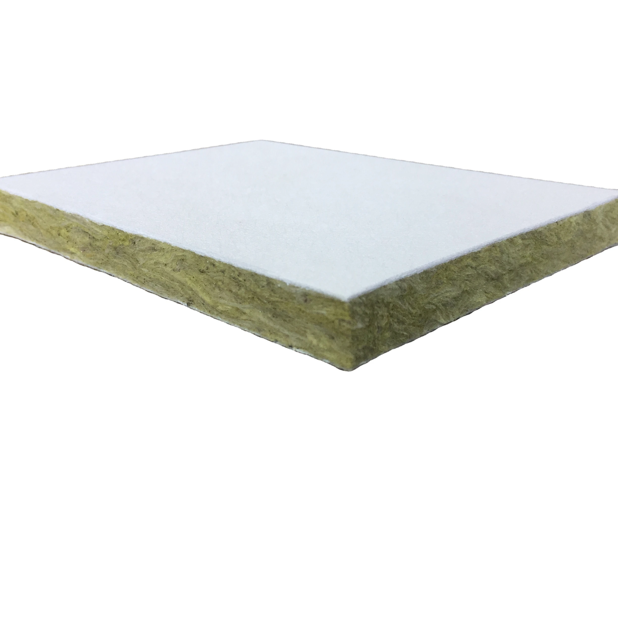 Fireproof NRC 0.85 Rock wool composite panels 20mm