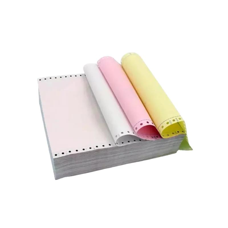 Good Price Computer Paper Form NCR Printing Office Invoice Ream Preimum Manufacturer Continuous Carbonless Copy Paper