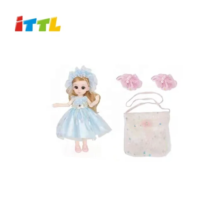 Hot sale beautiful anime girl dolls figure plastic princess figurine