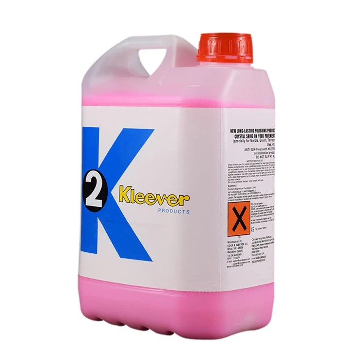 kleever K2 pink marble polishing agent crystallizer  stone polishing liquid