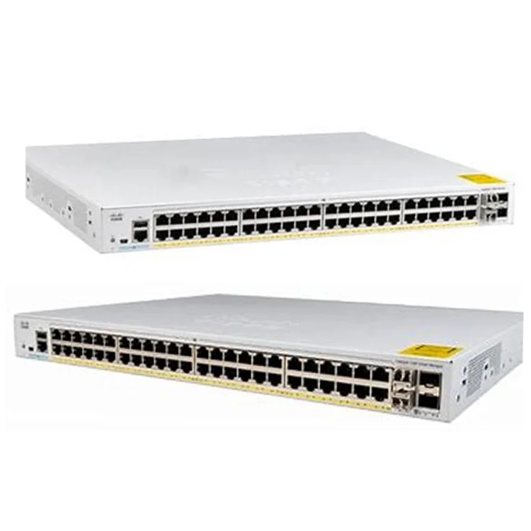 Cisco1 C1000 48 портов 10/100/1000 C1000-48P-4G-L Ethernet коммутаторы PoE сетевой коммутатор