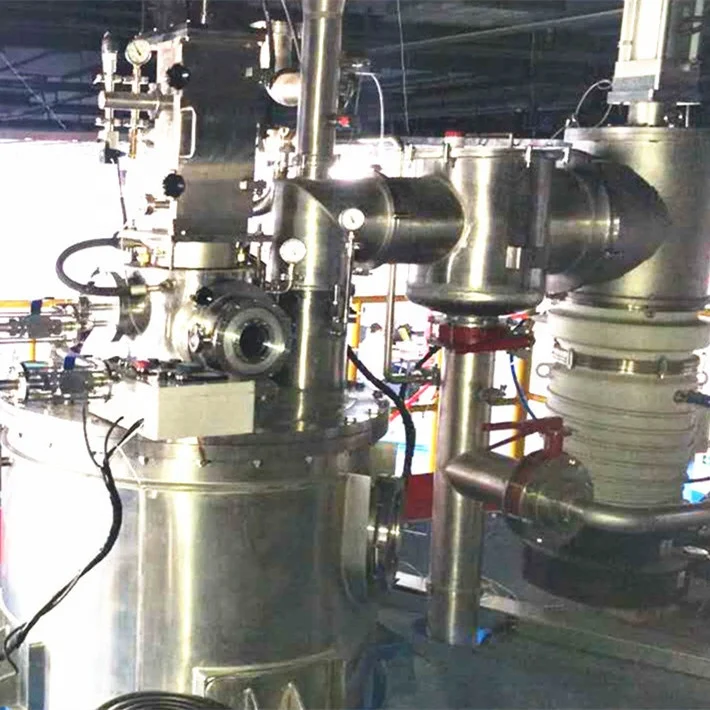 Rotary electrode induction melting vacuum gas atomizer EIGA process