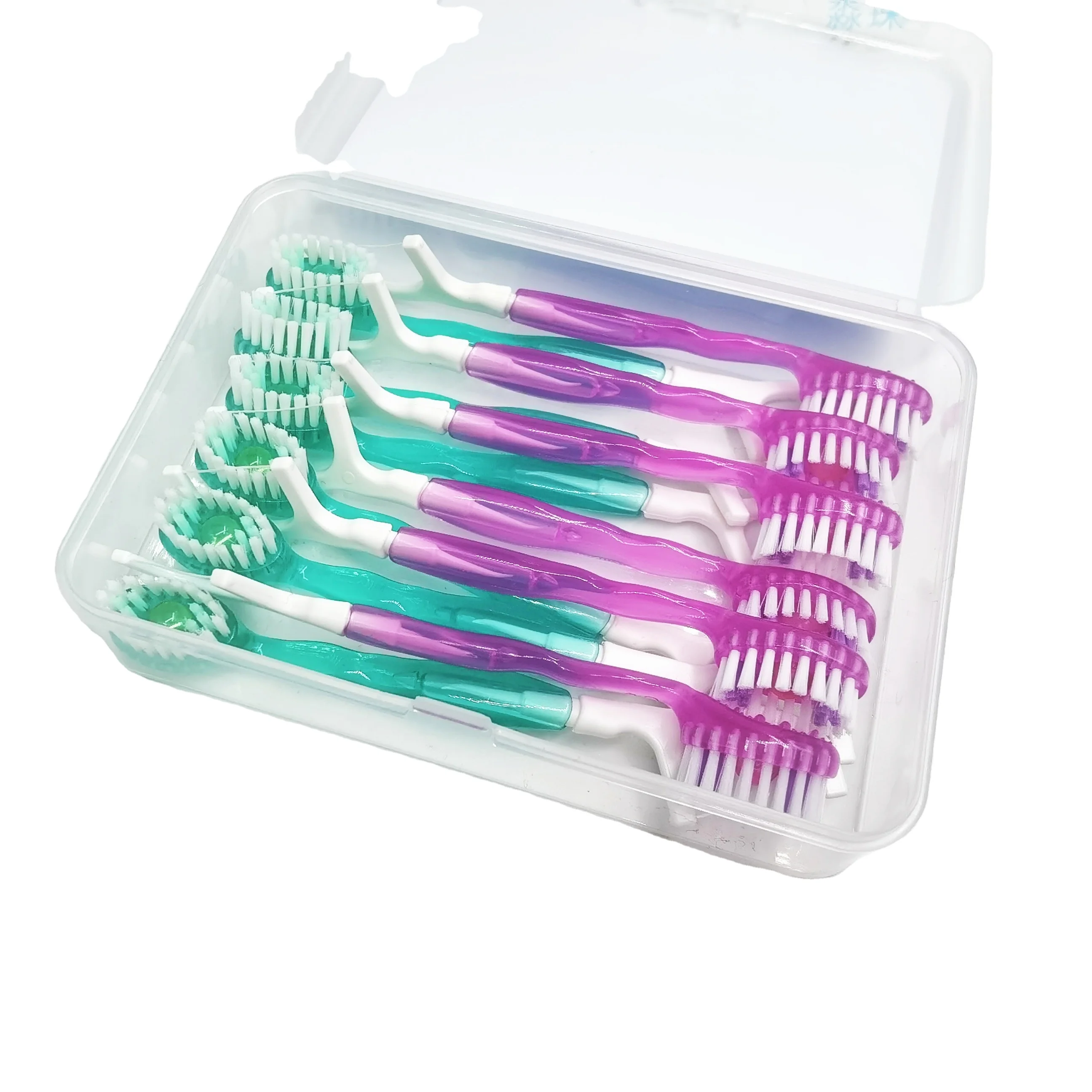Disposable Mini Toothbrush with Toothpaste and Dental Flosser 12pcs Portable Travel Toothbrushes for Work or Travel
