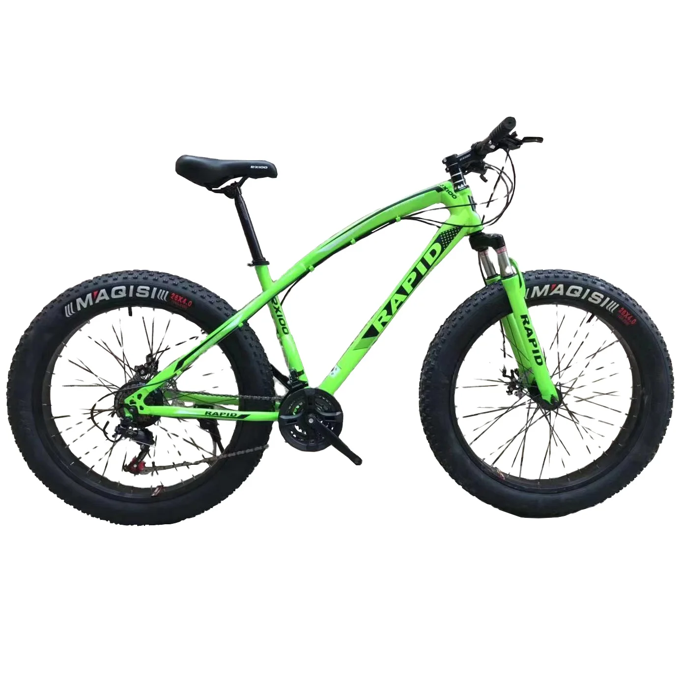 Хороший поставщик, 26-дюймовые стальные рамы, импортные велосипеды из Китая, 26x4,0, толстые шины, горный велосипед