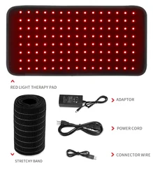Kinreen 850 Nanometer Infra Belt Wrap Mat Blanket Led Redlight Nir Near Infrared Wearable Device Red Light Therapy Pad For Face