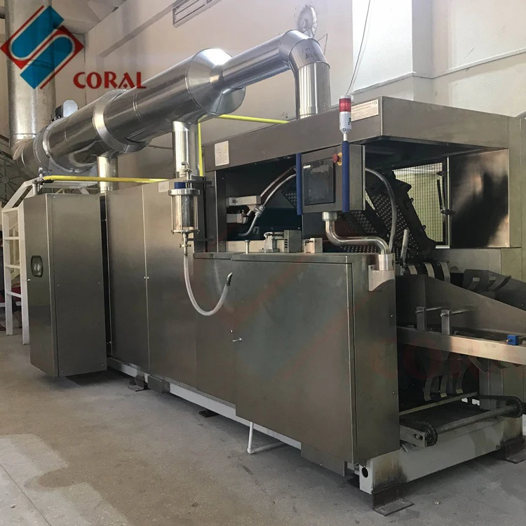 Automatic wafer baking oven