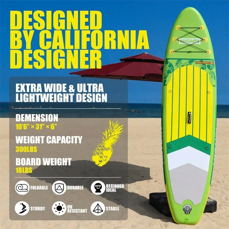 2022 Hot Amazon Best Uv Print Pvc Single 1 Layer Camera Hole Premium Innovate Eva Fiberglass Mint Sup Paddle Board Inflatable