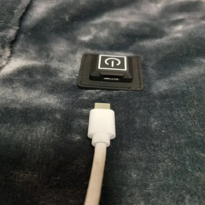 100*80;140*80cm ; 160*80; 160*180 usb charging thermal shawl winter warmer battery heated blanket