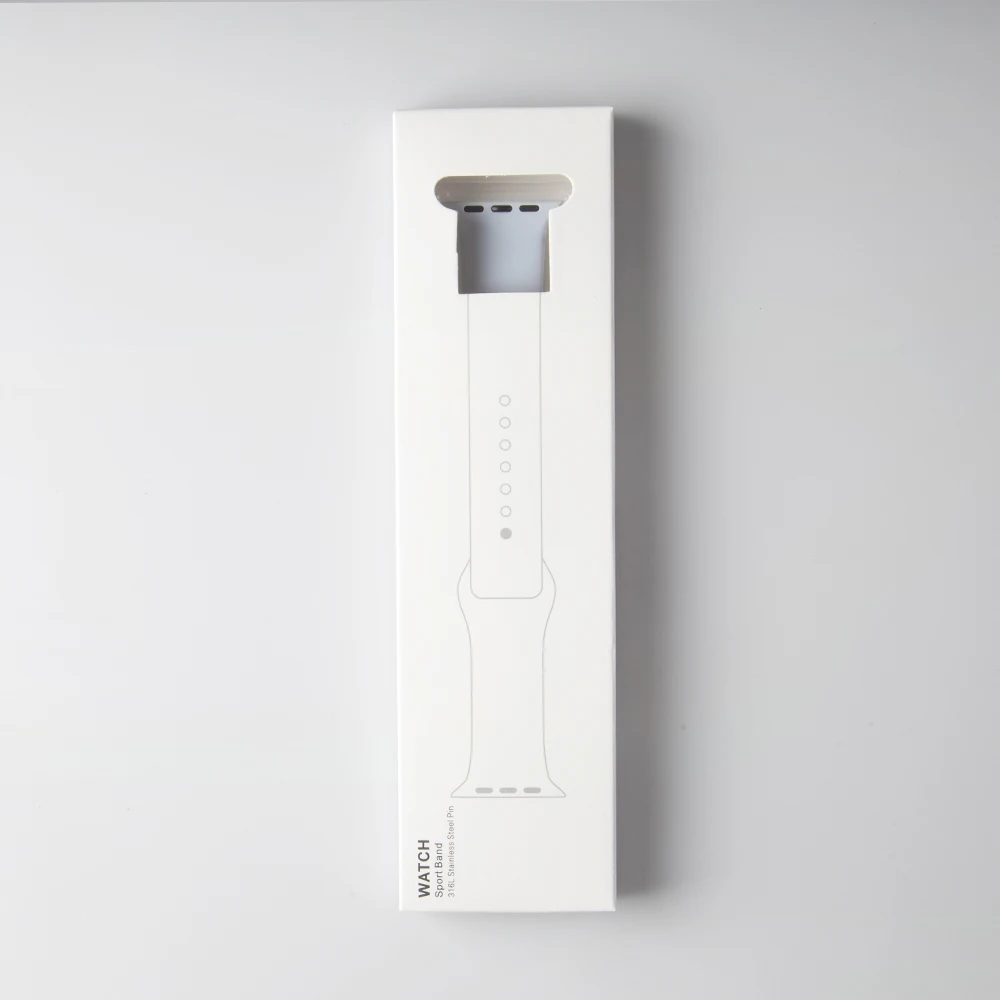  Силиконовый ремешок с принтом для Apple Watch сменный цветным apple
