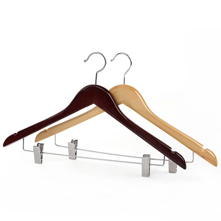 Cheap High Quality Hanger for Wall Hanging Clothes Display Clothes Wooden Hanger Different Sizes Hangers for Adult and Children