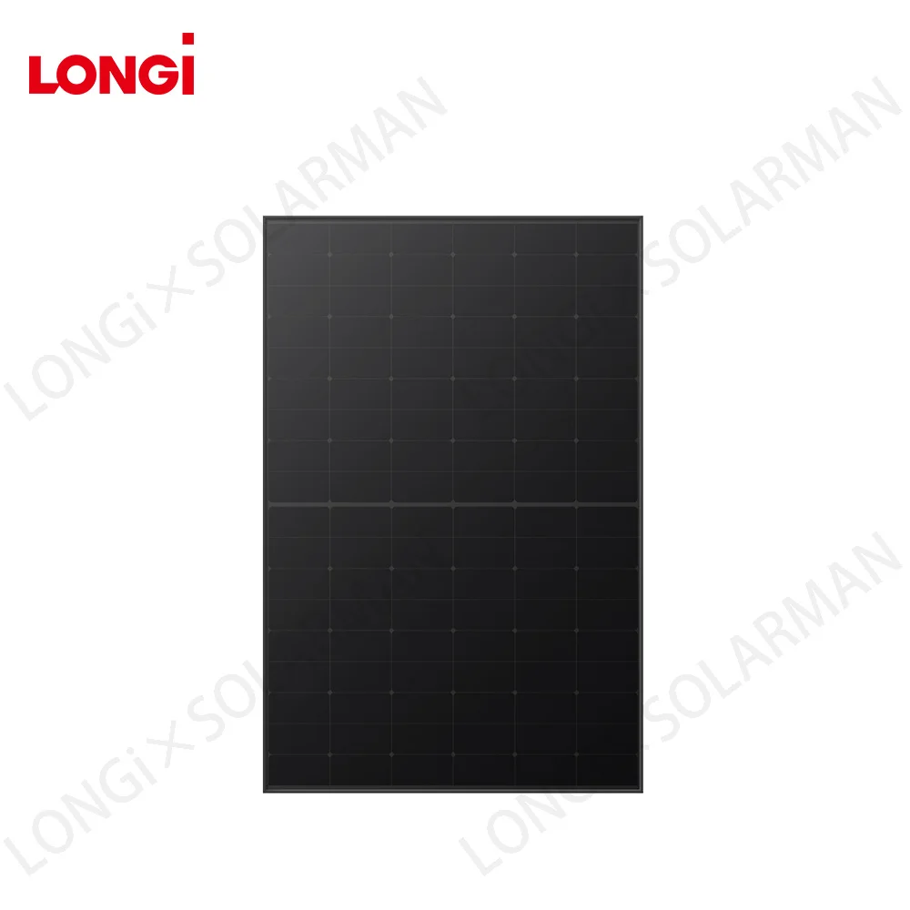 LONGi Hi-MO 6 Scientist LR5-54HTB 440-450M Half Cell All Black Solar Panels 440W 445W 450W