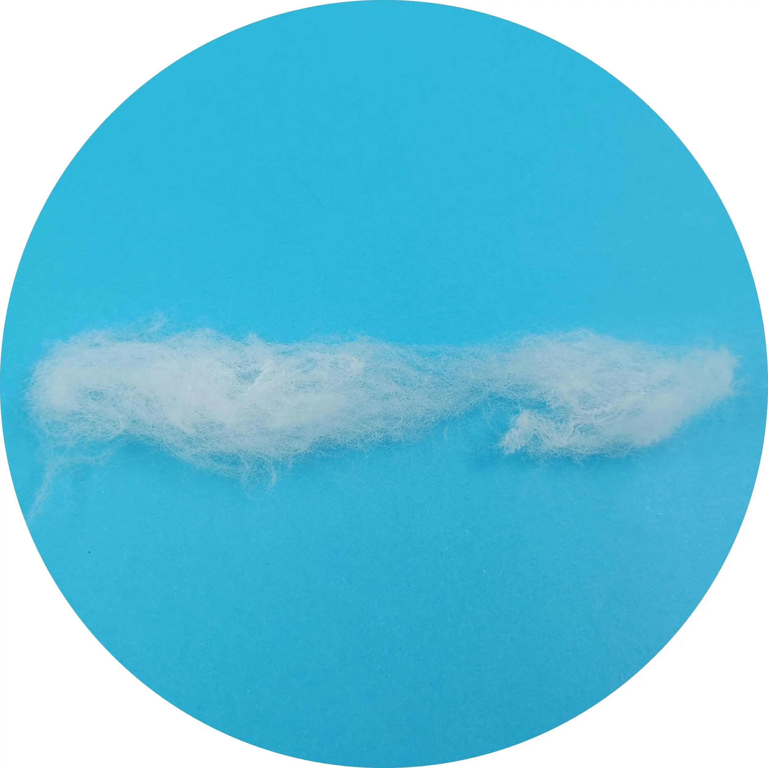 Colorful Single Hydrophilic PE/PET Staple Fiber for Nonwoven