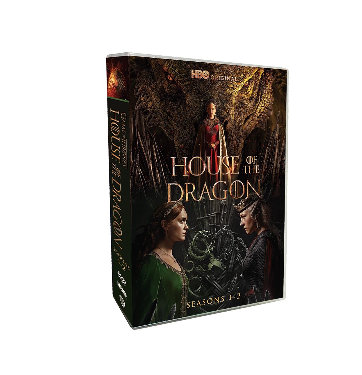 Диск дублирования печати Заводская коллекция фильмов сериалы полный dvd-сериал Дом Дракона сезоны 1-2 8DVD