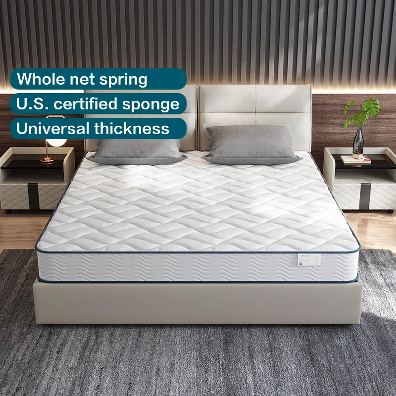 Linsy Hotel High Density Quality Royal Luxury Memory Foam Pocket Coil Compress Durable 5 Zone Bonnell Spring Mattress CD055