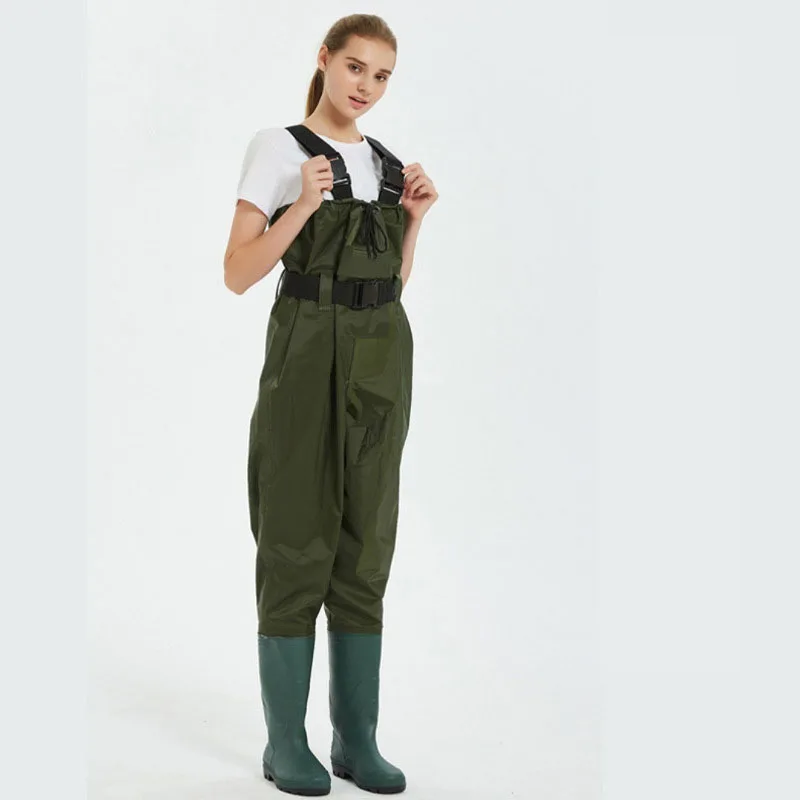 Wholesale Basic Agricultural Chest Wader Wading Boots Fishing Pants Waterproof Fly Fishing Waders