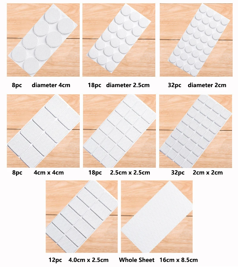 Cheap Factory EVA  Self Adhesive Anti Scratch Floor Protective Furniture Foot Pad for Furniture Moving