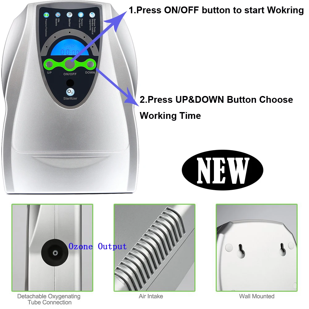 free shipping New Arrivals Top sales fast delivery ozone generating device