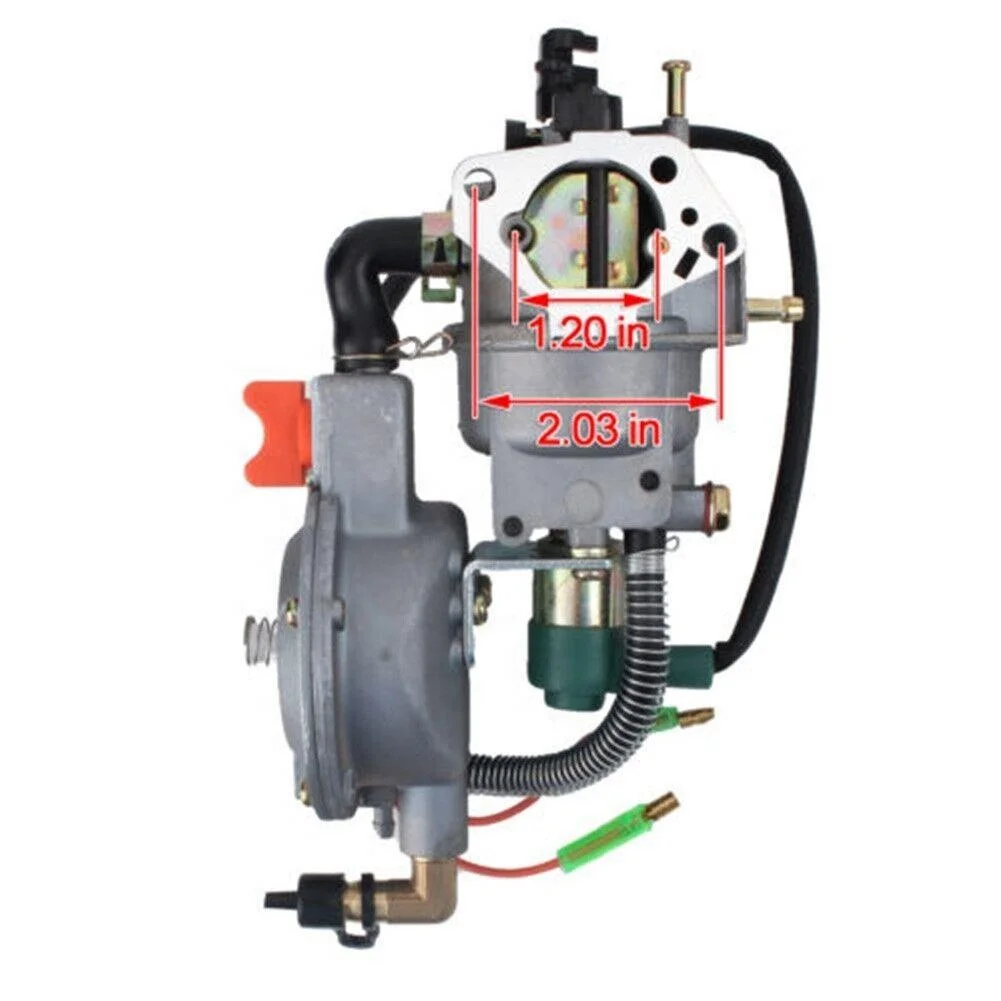 GX390 188F 190F 5-6KW двухтопливный LPG CNG Карбюратор Комплект для бензинового генератора