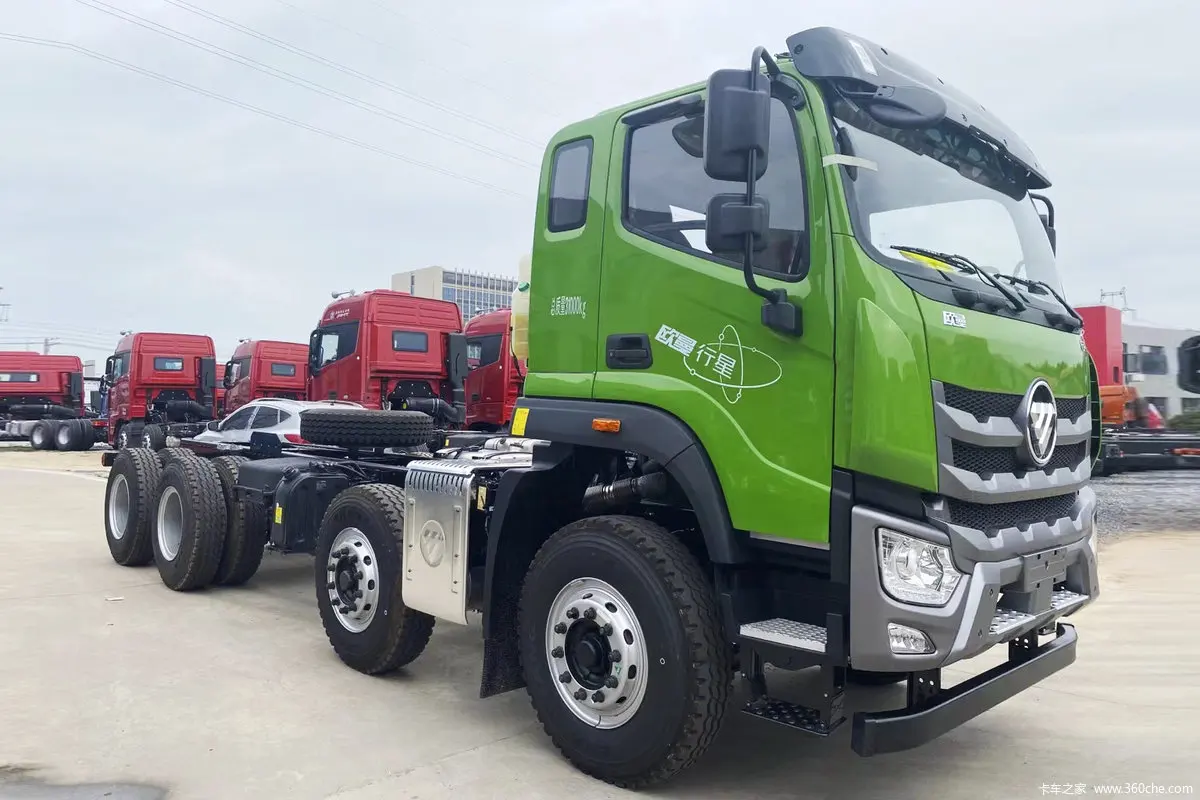 Стандарт евро 6 сверхмощный самосвал мощностью 350 л.с. 20 тонн foton Auman Planet 8x4 для транспортировки песка и гравия