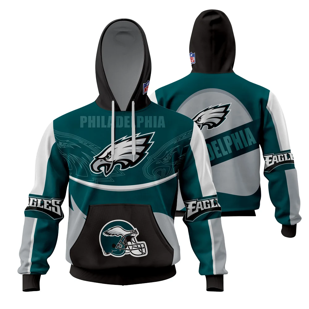 Full Printed Football Philadelphia Eagles Hoodie