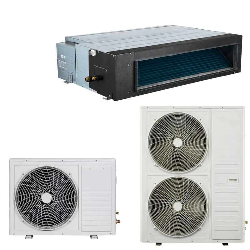 Easy maintenance slim duct air conditioner