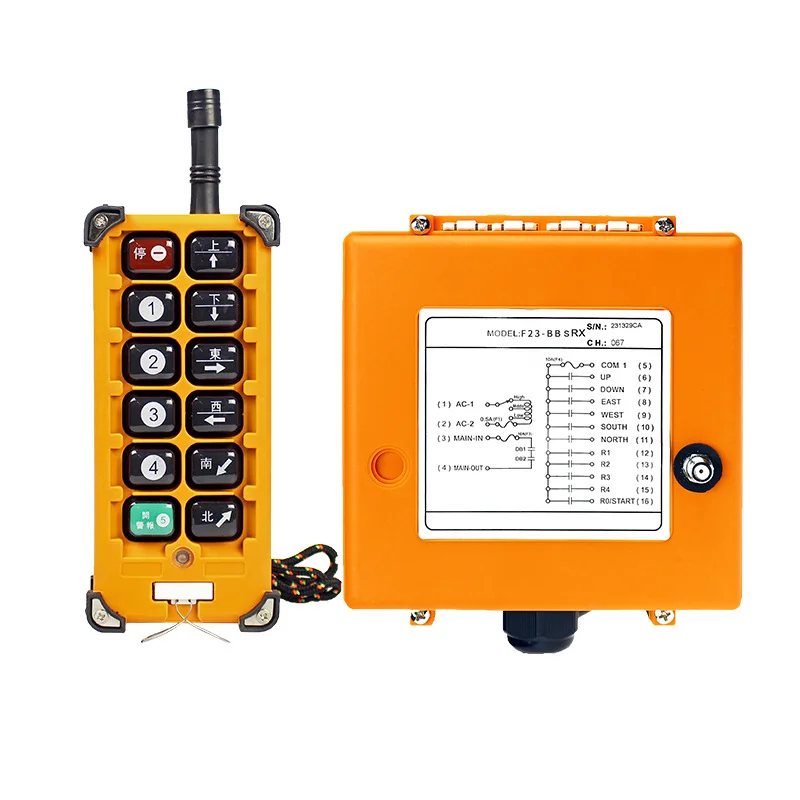 12-24v universal  controller new  radio wireless crane remote control  with waterproof  for  overhead crane