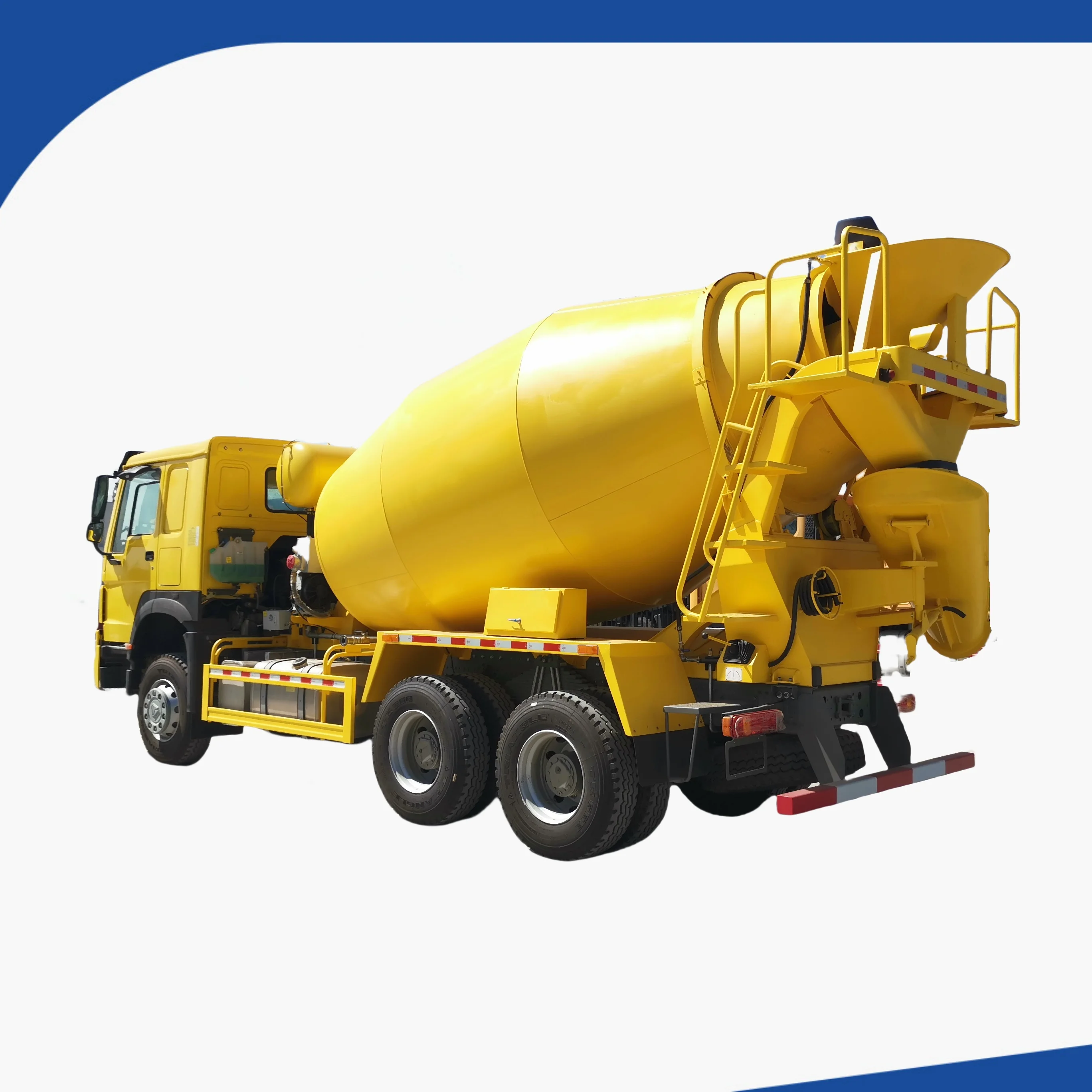 Sinotruk Howo New Or Used 6x4 8x4 380Hp 2-10CBM Tank Self Loading Concrete Mixer Truck
