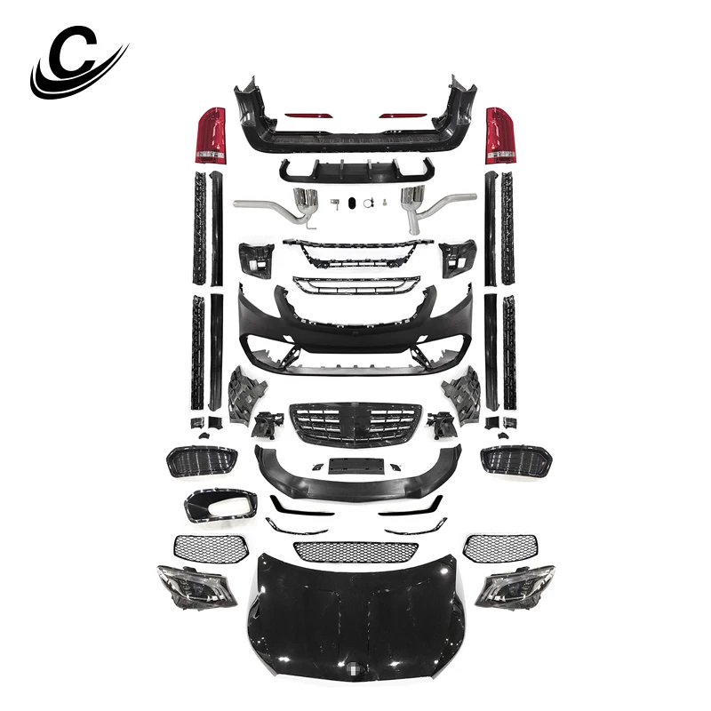 V-MAX V900 Factory-direct Car Body Kit Auto Body System for Mercedes V-class W447 16-20