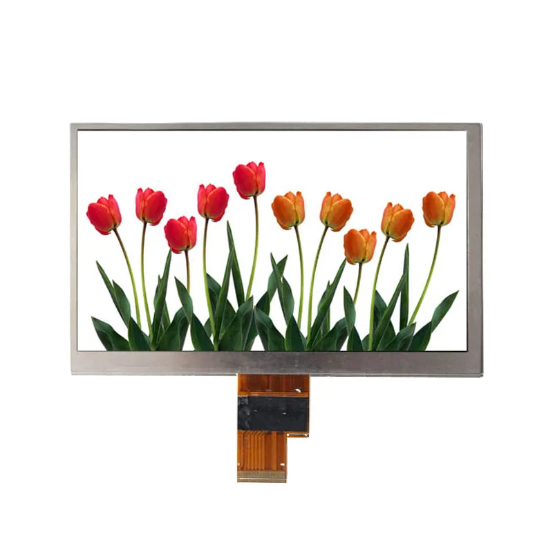 LVDS 40pin resolution 1024x600 7 inch tft lcd panel