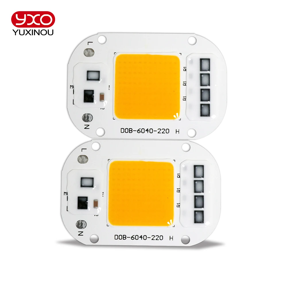 YXO Yuxinou Bridgelux / Epistar Cob LED Chip High Power Integrated 20w 30w 50w COB LED Chip for Projector