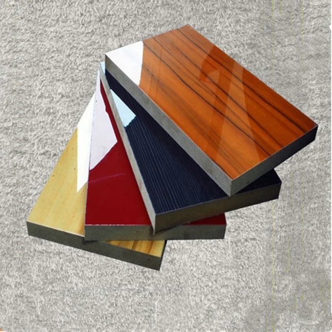 cheap price 15mm 18mm high gloss uv mdf for furniture cabinet