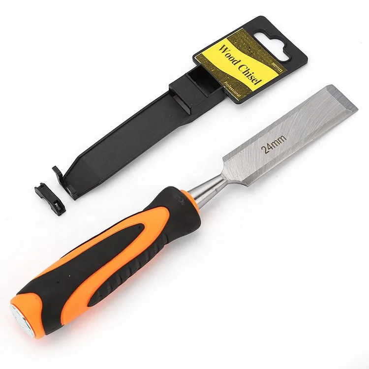 New design 6-38mm size comfort grip handle woodworking carving chisel flat chisel
