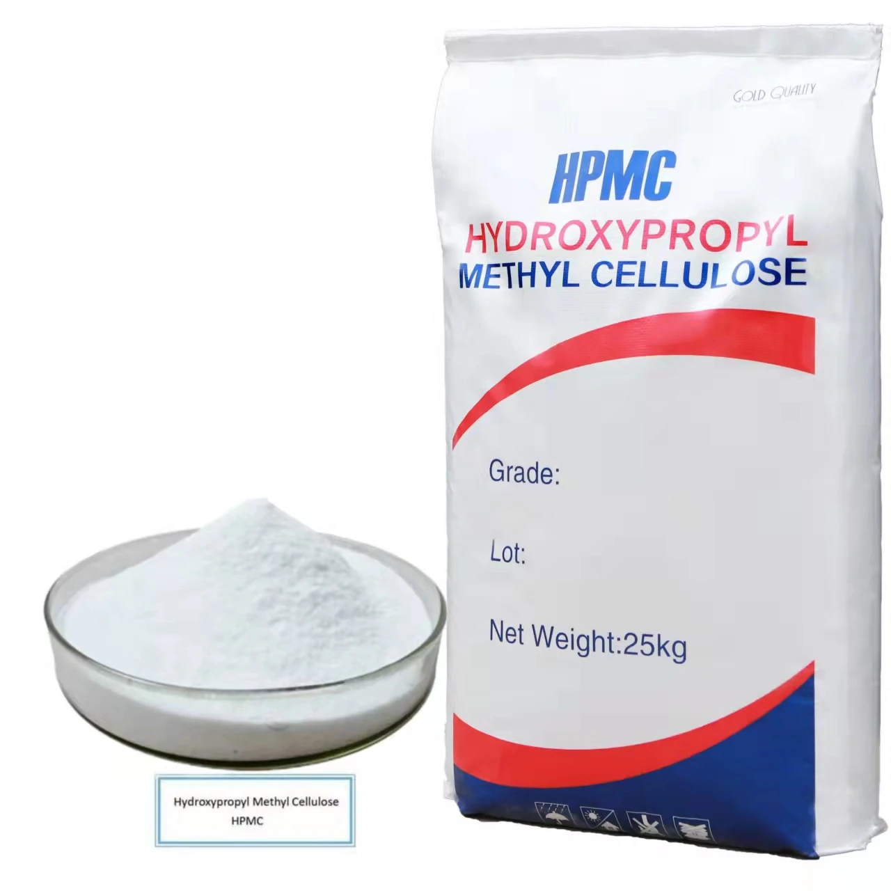 High Quality HPMC for Construction Grade Mortar Hydroxypropyl Methyl Cellulose Ether Powder 200000Mpas