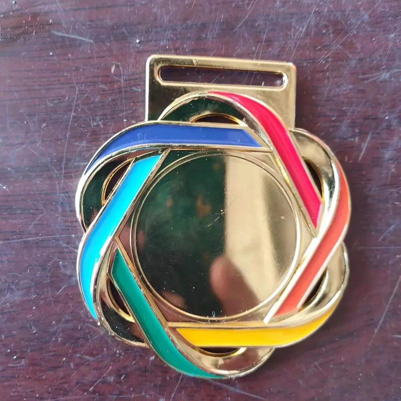 Promotional metal sport medal holder