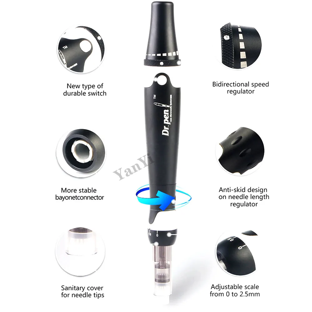 Игольчатые картриджи YanYi derma pen A1 A6 A7