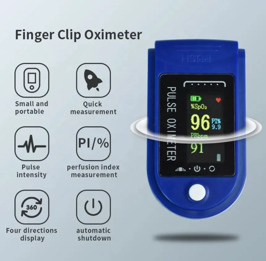 
OX-832 Portable monitor fingertip oximete blood oxygen saturation monitor pulse oximete electric meter 
