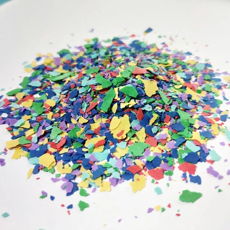 2024 Wholesale eco-friendly popular mica powder color man glitter for Metallic Floor Paint