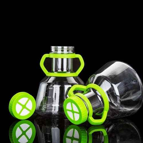 Custom High Quality Baffled Plastic Erlenmeyer