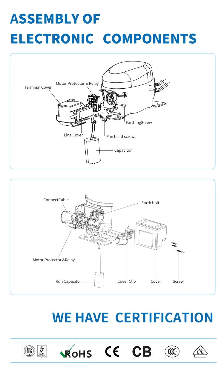 Hot Sale Factory Direct Refrigeration Compressor For HVAC
