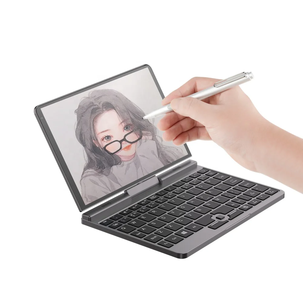 OEM laptop 8 inch touch screen mini Pocket laptop 16GB intel Core N100 custom Brand New portable touchscreen Business Laptops