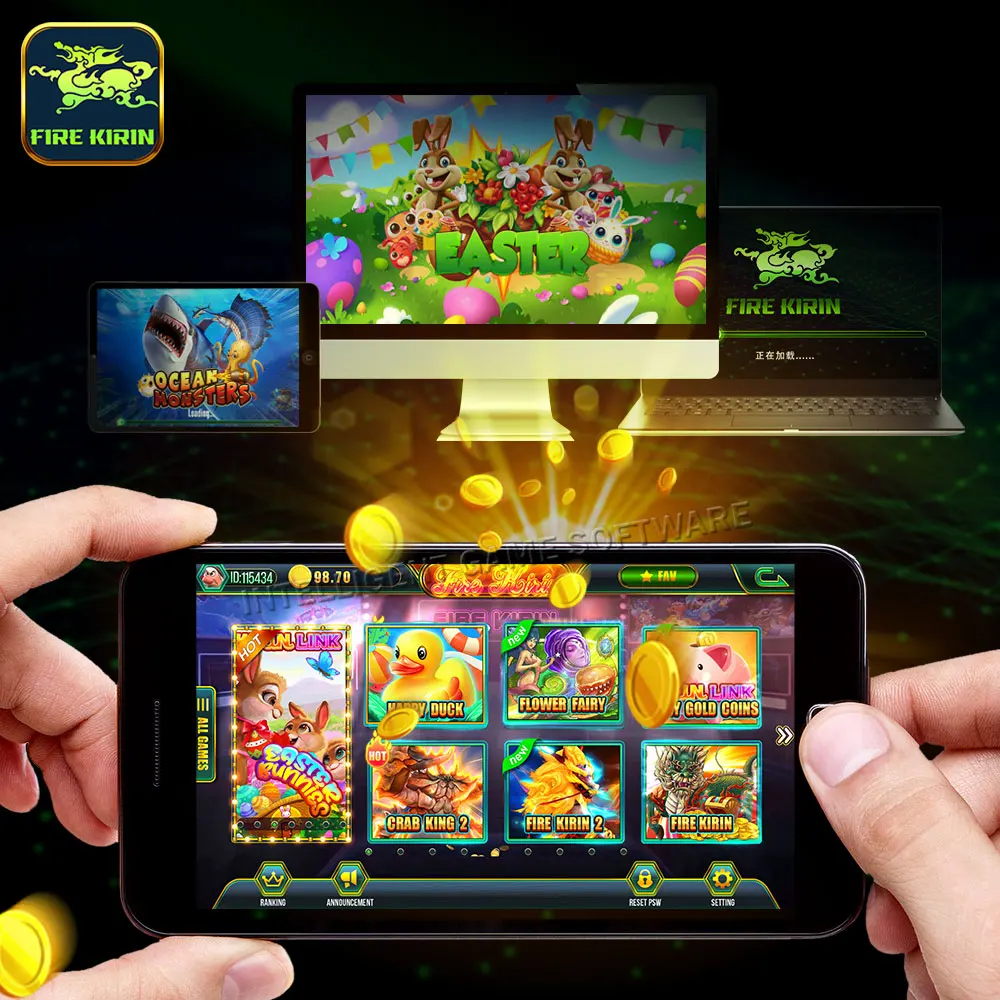 New Design Skill Fish Hunter Game Coin Operated Online Shooting Fish Game Mobile Online