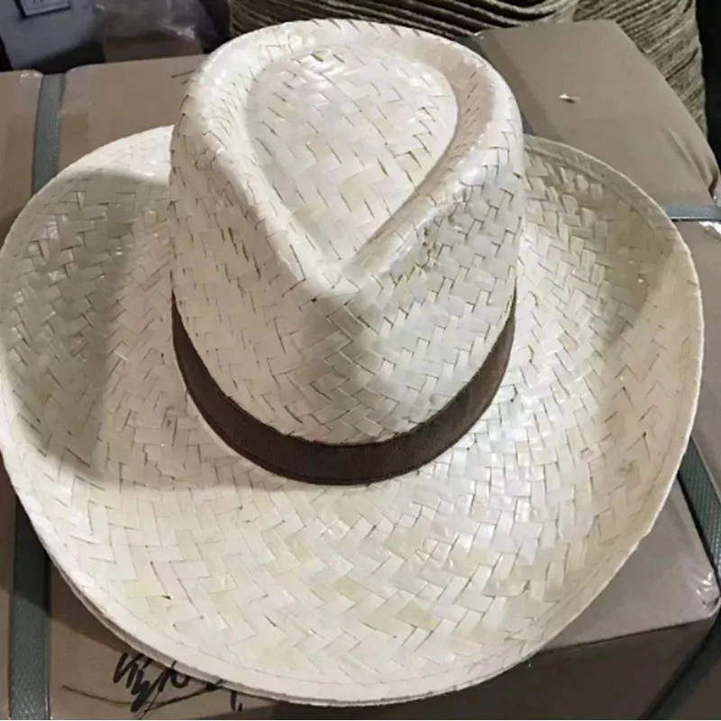 Custom made sunshade for hot sunflower leaf hat