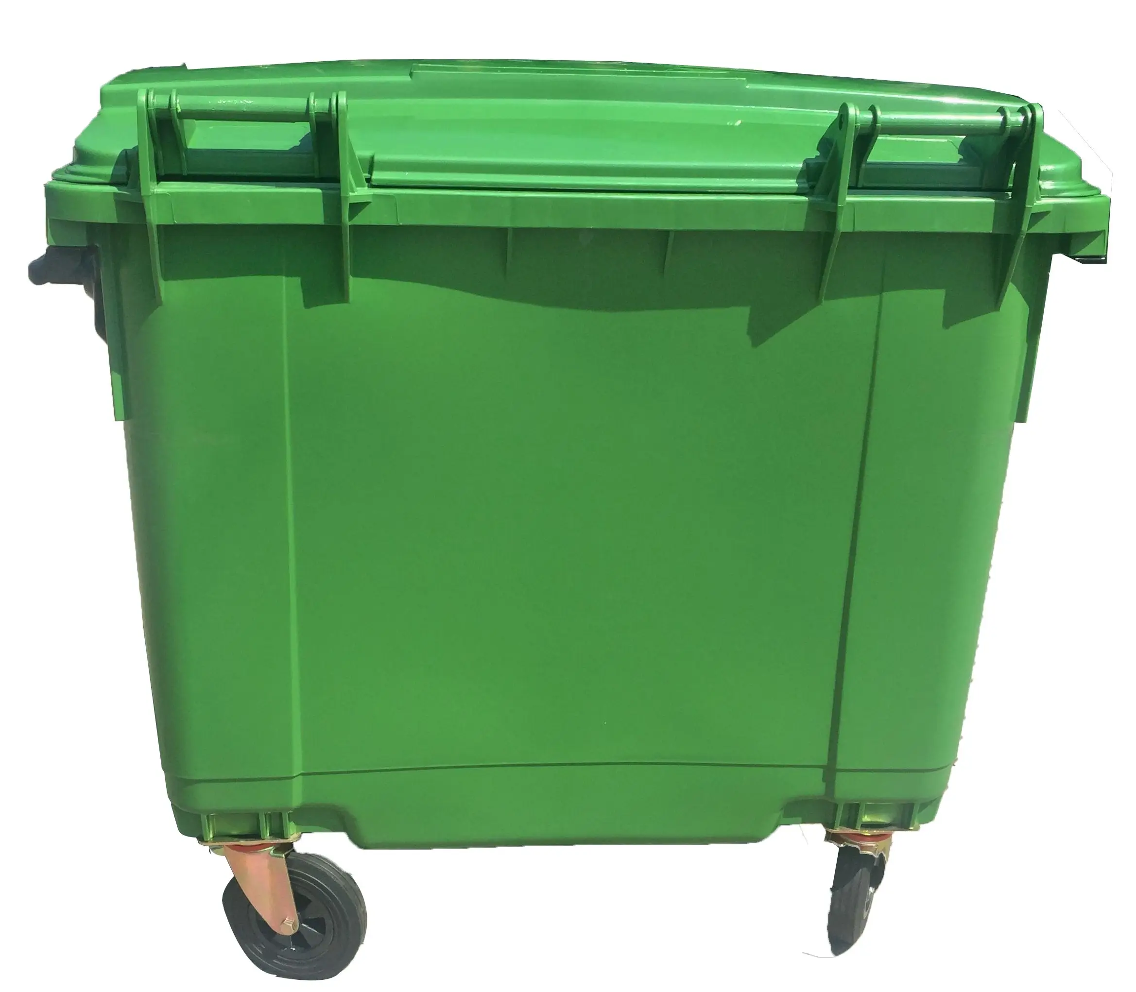 
Wheely Bins And Accessories 660 Liter Plastic Dustbin 660L Mobile Garbage Bin Wheelie Bin 