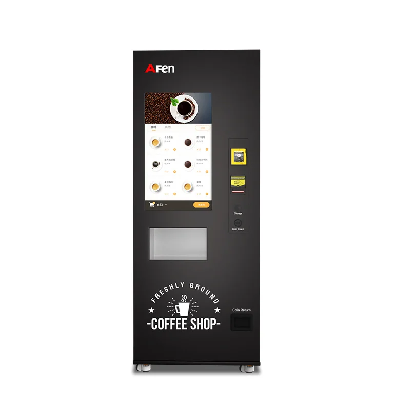 AFEN Coffee Vending Machine With Card Payment Quick Espresso Coffee Machine for Restaurant, Home, Office
