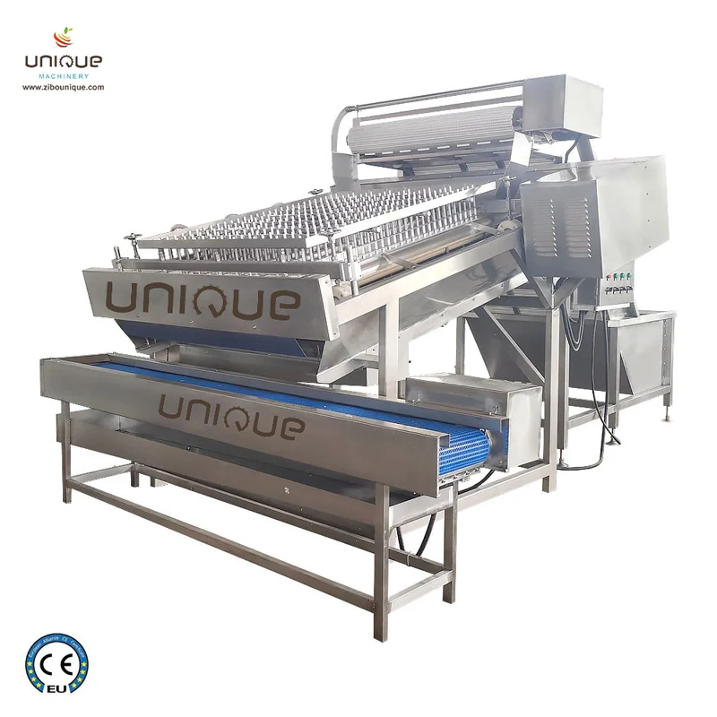 Automatic sea food prawn shrimp peeling machine