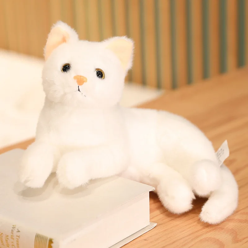 SongshanToys Peluches Plushies Soft Kawaii Cute Custom Decoration Anime Simulation Stuffed Animal Cat Plush Toy