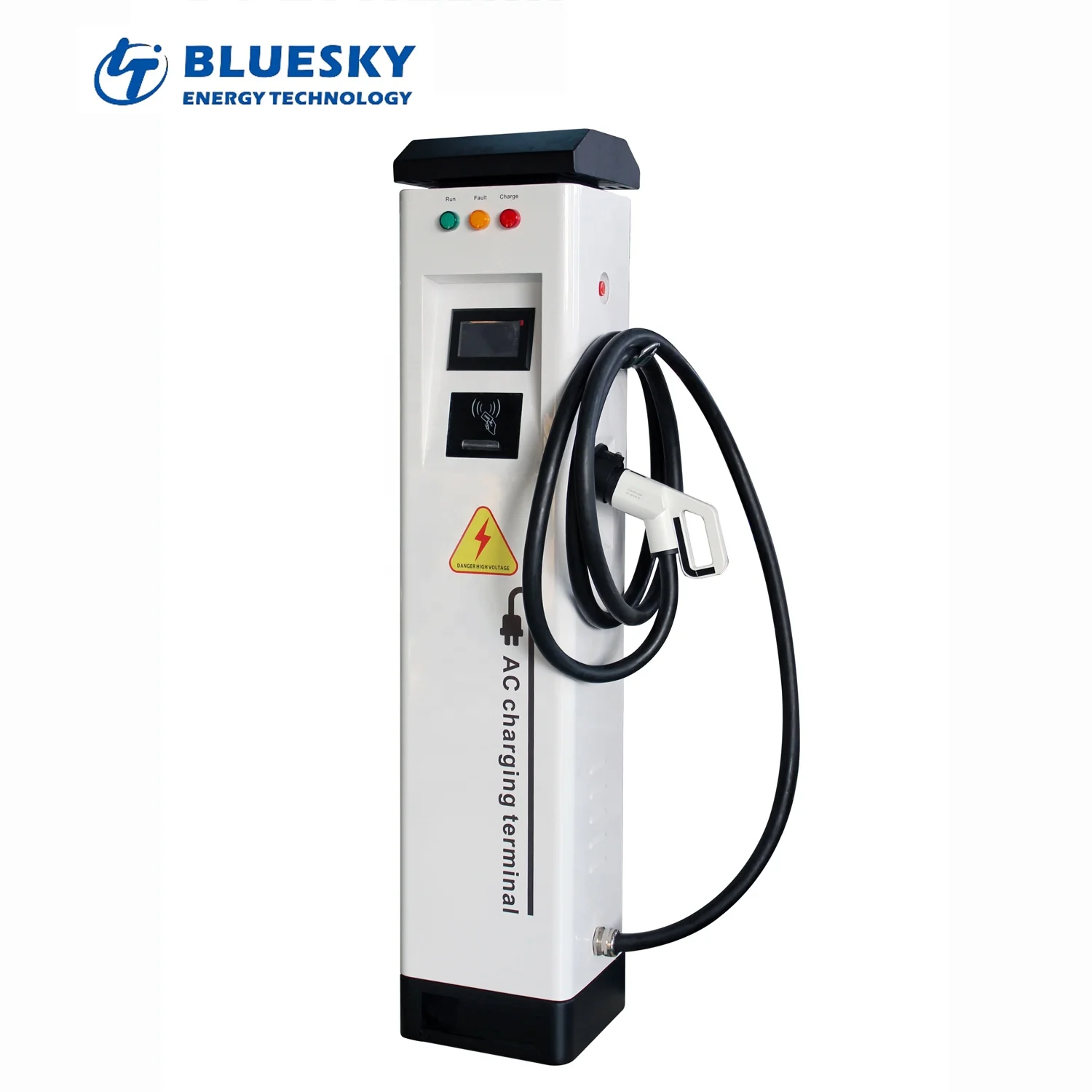 Зарядное устройство Bluesky 22 кВт Ac Ev Wallbox Id 4 5 6 домашний Gbt зарядное 7 11 для электромобилей Vw Id4 Id5 Id6 Crozz Pro 2022 с POS