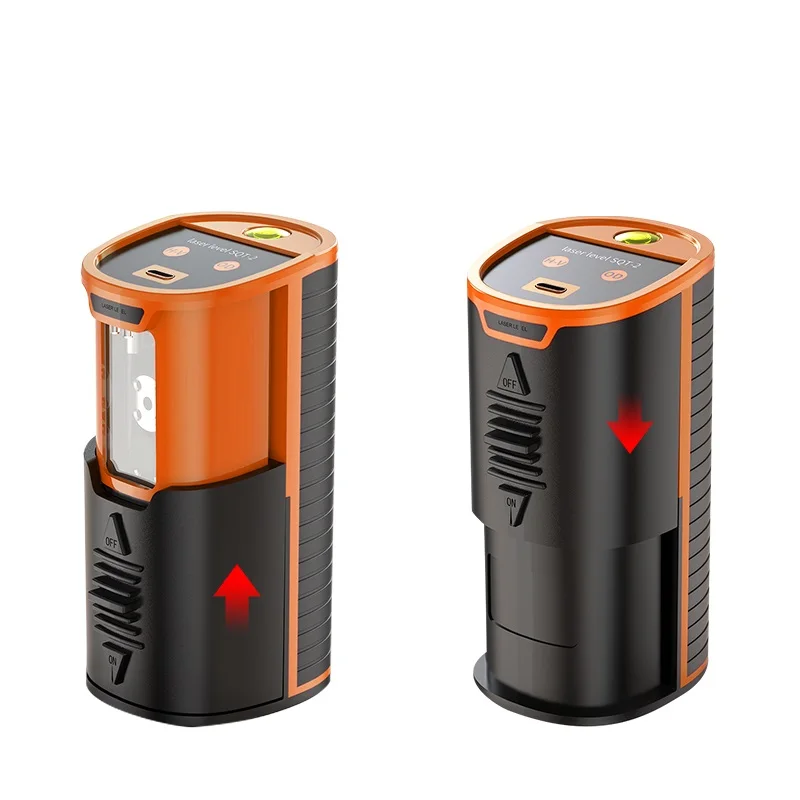 Boka Hot Selling Mini Portable Green Self laser level 360 Cross Line  Lazer Level Mini 2 Beam For Construction Tool