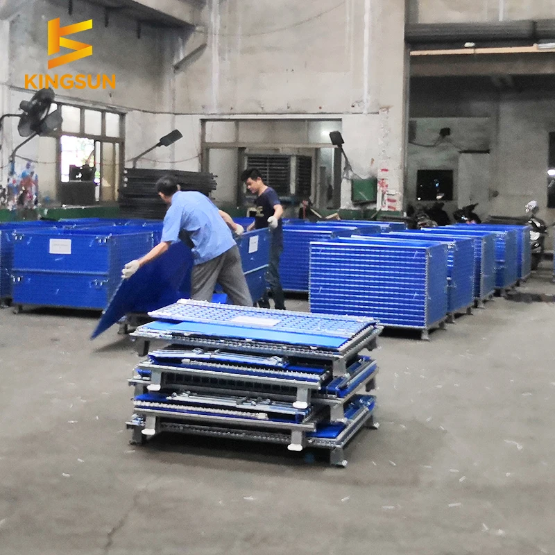 China KingSun specialized customized turnover cage storage cage design and production