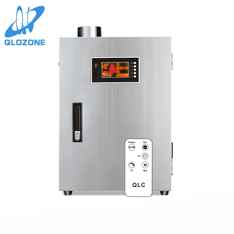 Qlozone ozone generator air filter duct odour removal equipment kitchen ozone oil fume purifier keeping fresh
